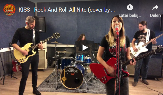 Secret cover video: Rock And Roll All Nite (KISS)