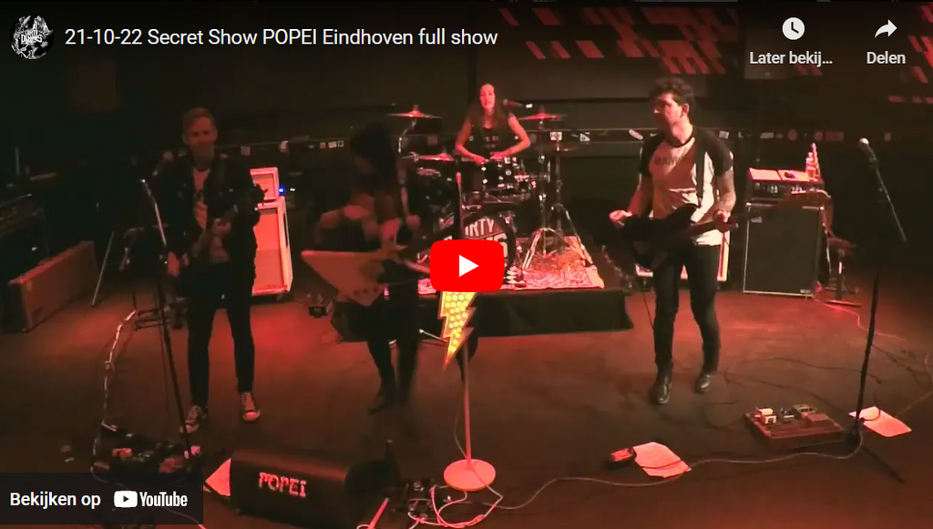 VIDEO full set Secret Show POPEI Eindhoven 21-10-2022