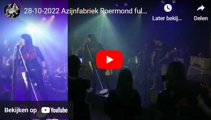 VIDEO full set Azijnfabriek Roermond 28-10-2022